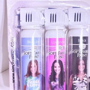 Simply Spray Soft Fabric Paint Set